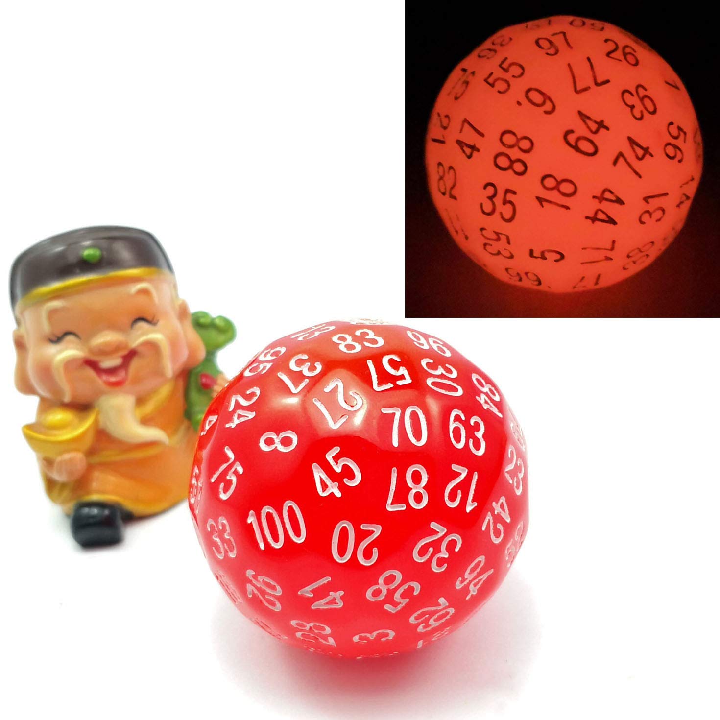 【極稀少】GAMESCIENCE 100面ダイス D100 赤 クトゥルフ 極稀少】GAMESCIENCE 100面ダイス D100 赤 クトゥルフ