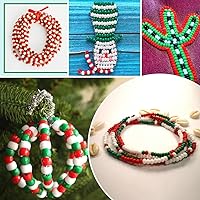 Vista 7 de Pony Bulk Beads - 1100 Pcs for Jewelry & Bracelets Making, Hair & Bracelet Beads (Dark Grey)