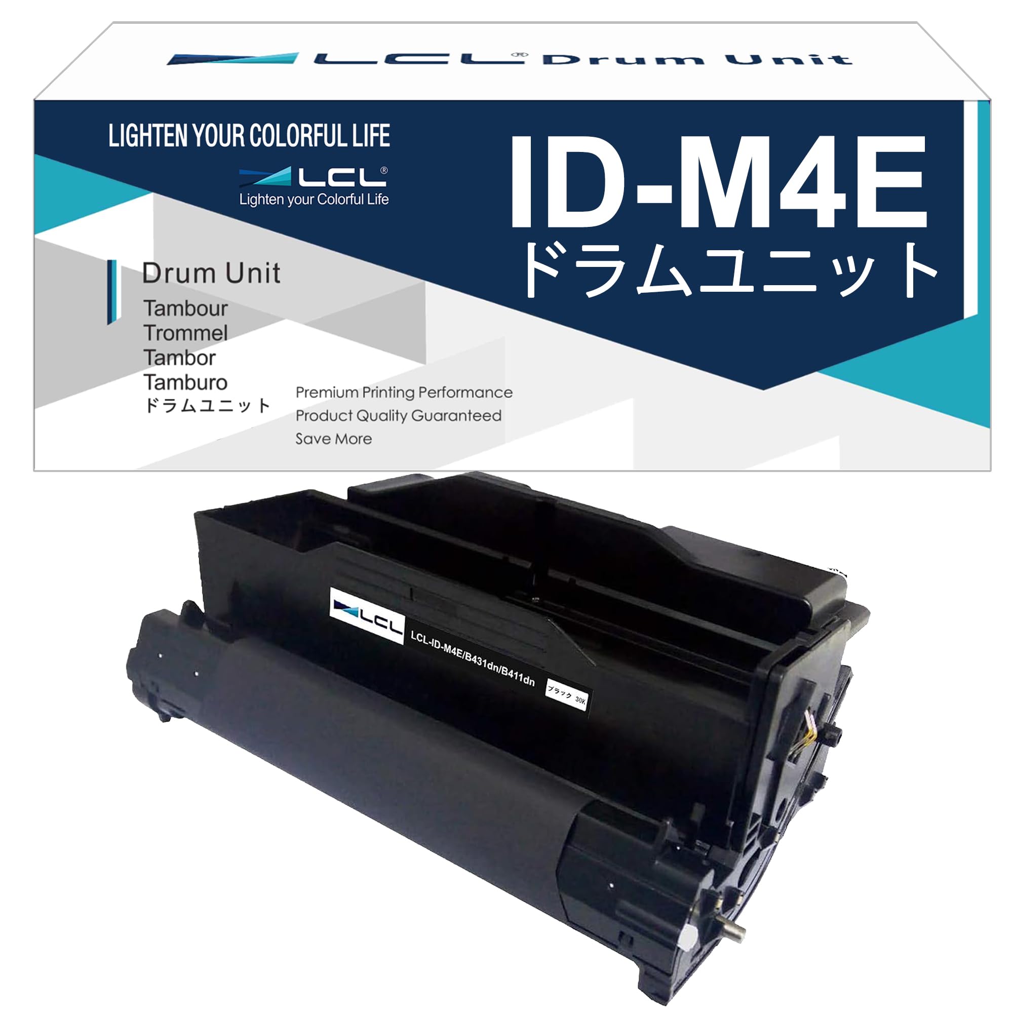 OKI イメージドラム B411dn/B431dn Amazon | LCL OKI用 ID-M4E B431dn B411dn B432dnw 互換イメージドラム