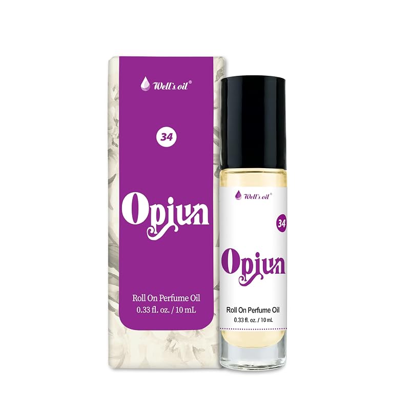 Well's Oil Perfume em Óleo Opiun com Roll-On, 10 mL