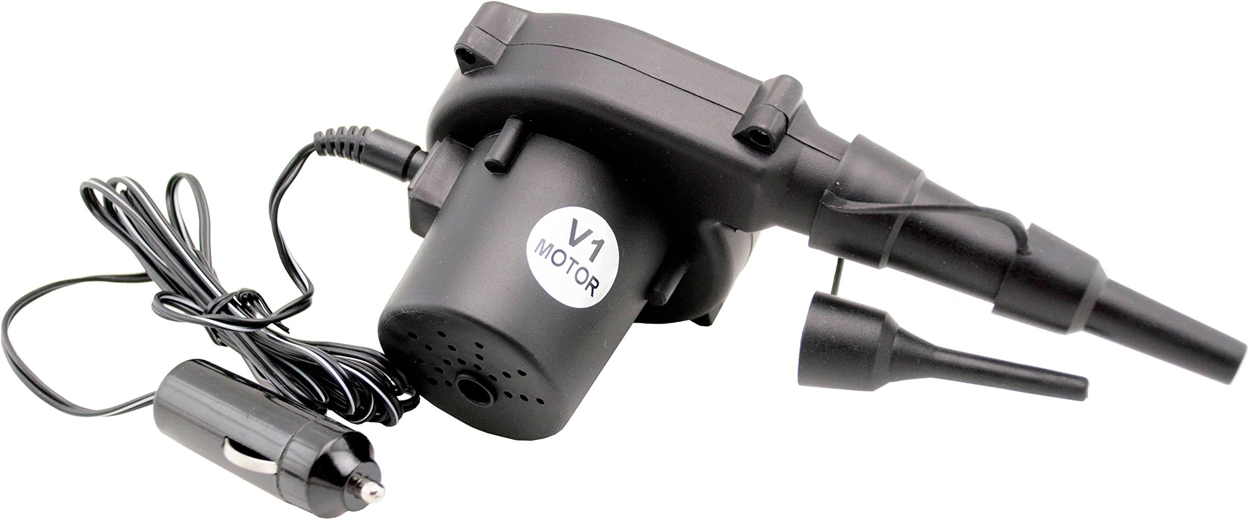 Portable 12 Volt DC Mini Air Inflator/Deflator Electric Pump for Pool Tubes V1