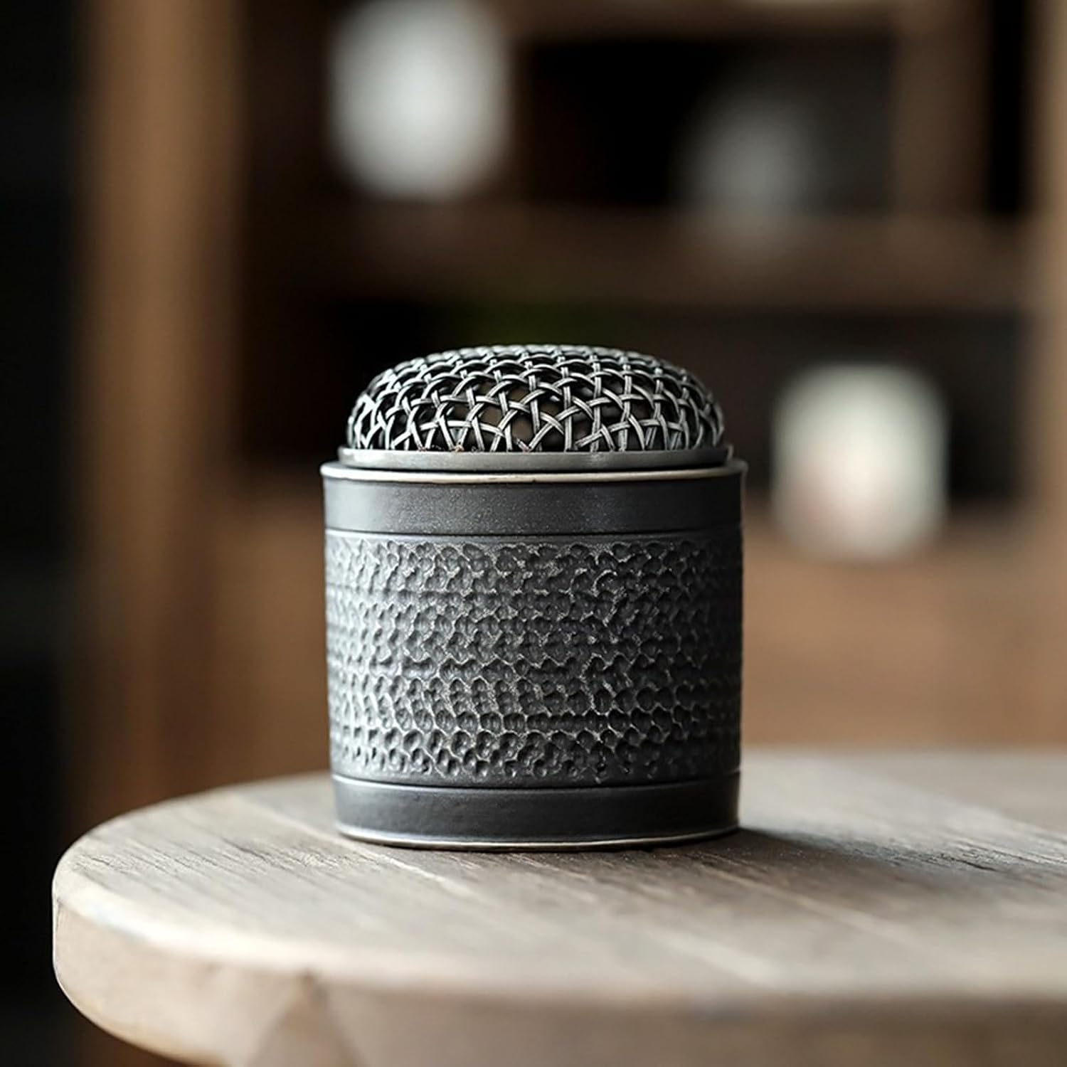 Traditional Ceramic Incense Burner (Black)