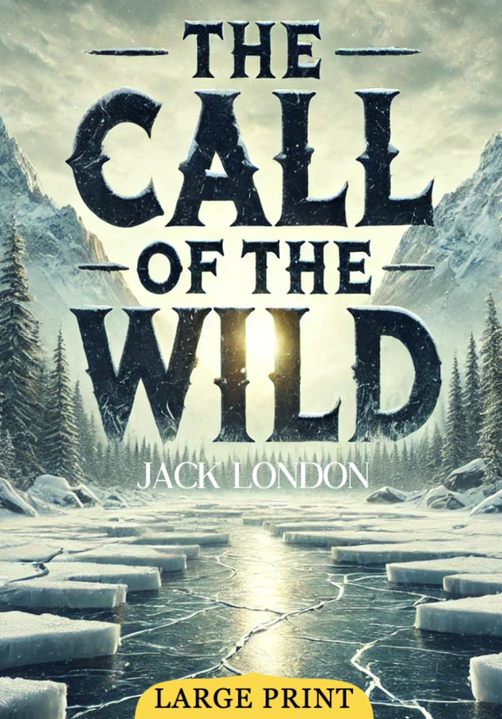 The Call of the Wild (Large Print Edition): Exploring the primal bond between survival, loyalty, and the forces of the wild