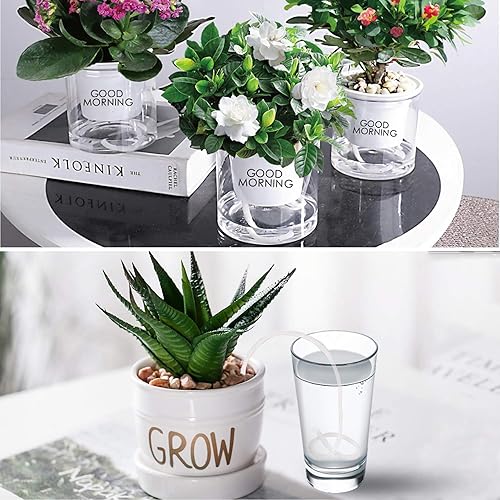 Miniatura 6 de Augshy Cuerda de algodón con mecha de riego automático de 16 pulgadas para dispositivo de riego automático de plantas de bricolaje (40 pies)