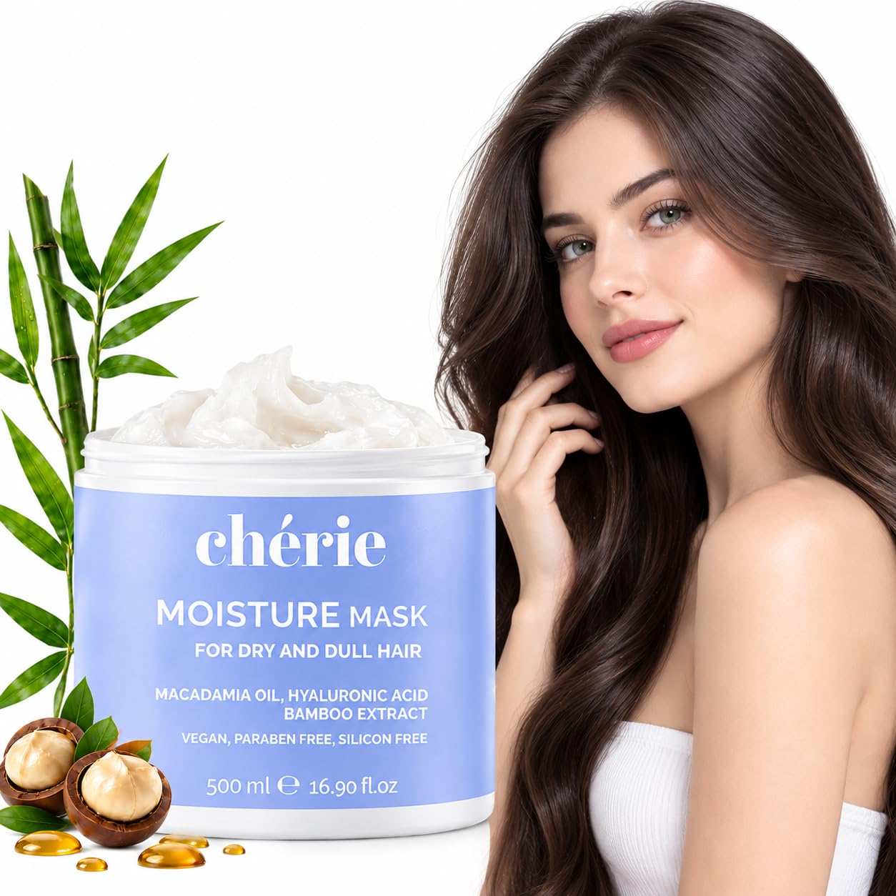 Amazon.com: chérie Sulfate-free Deep Conditioning Hair Mask for