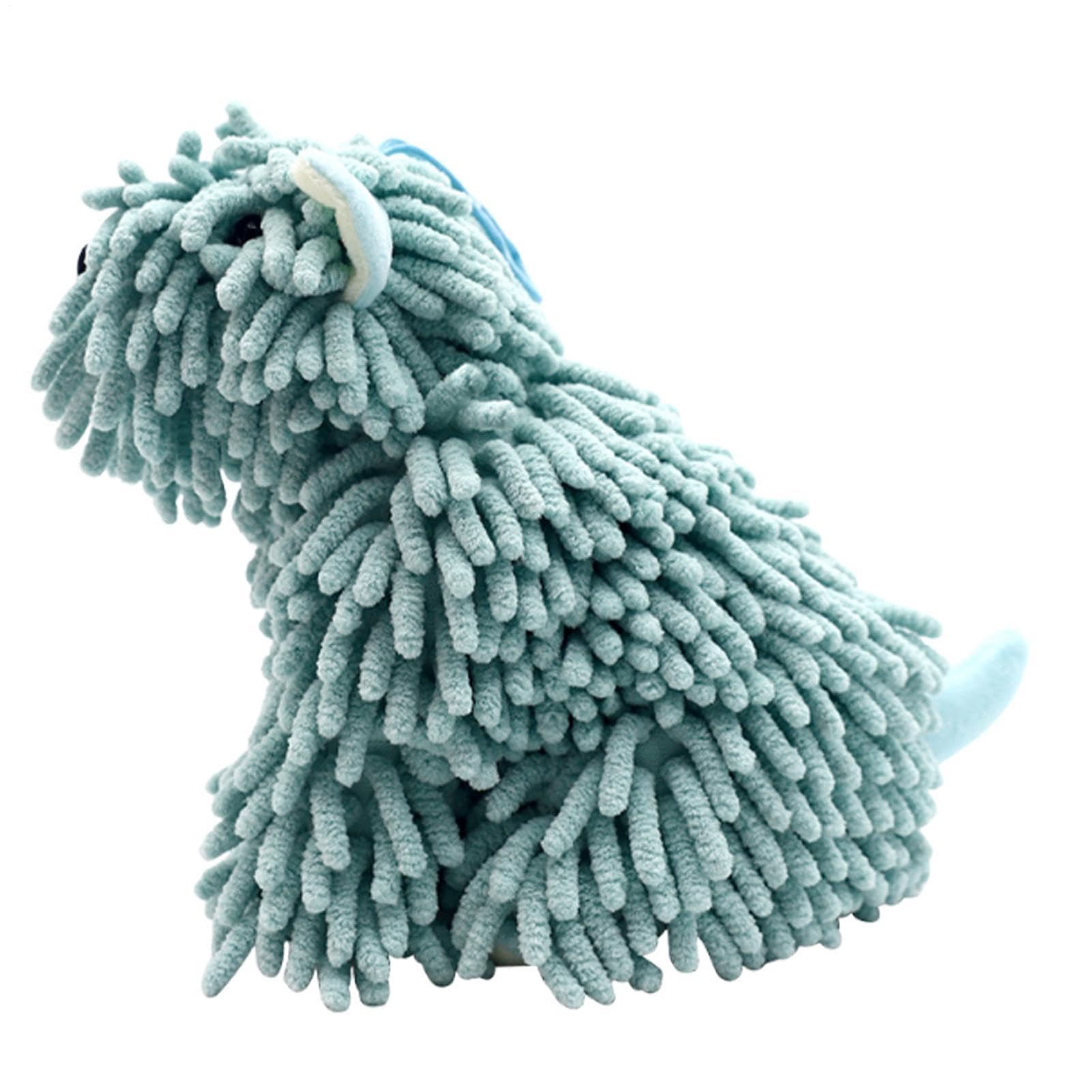 Toalla de mano de felpilla con alta absorción y diseño animado para cocina