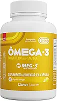 Ômega 3 EPA e DHA 1000 mg 60 Cápsulas - D.Pro - Saúde Cardíaca e Cerebral