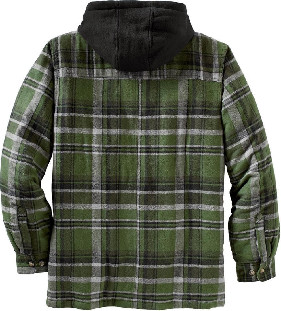 Legendary Whitetails mens Maplewood Hooded Shirt Jacket - Image 5