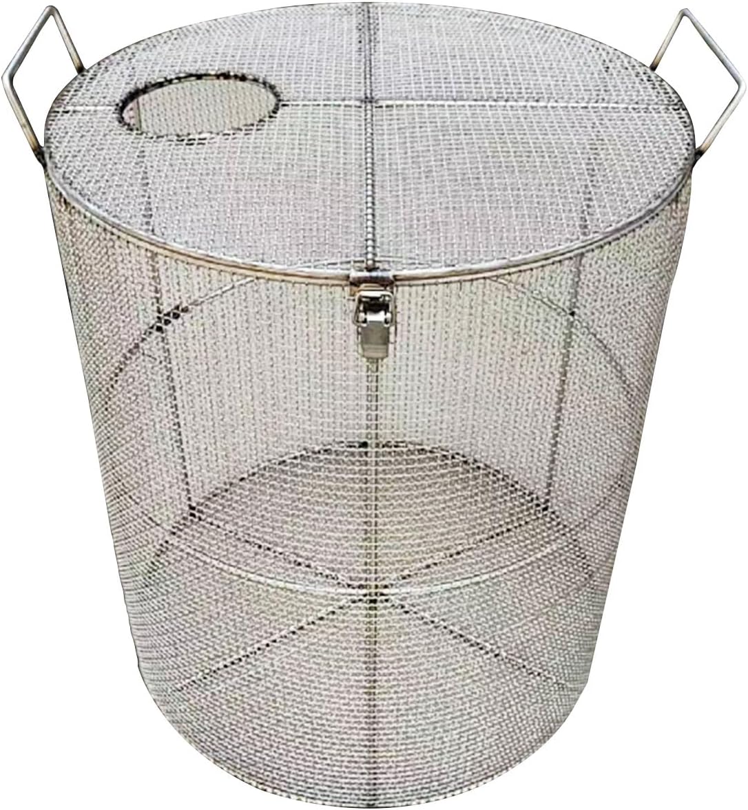 Water Pump Barrier Cover Stainless Steel 5mm Mesh Sewage Pump Protection Cover Anti-Clogging Outdoor Swimming Pool Filters for Most Pumps Pond Pump Pood Biofilters(Size:25x40cm/9.8"x15.7",Color:A)
