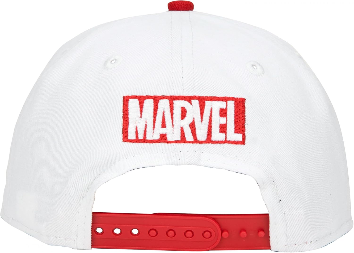 New Era Deadpool Logo White Colorway Adjustable Golfer Rope Hat - Image 5