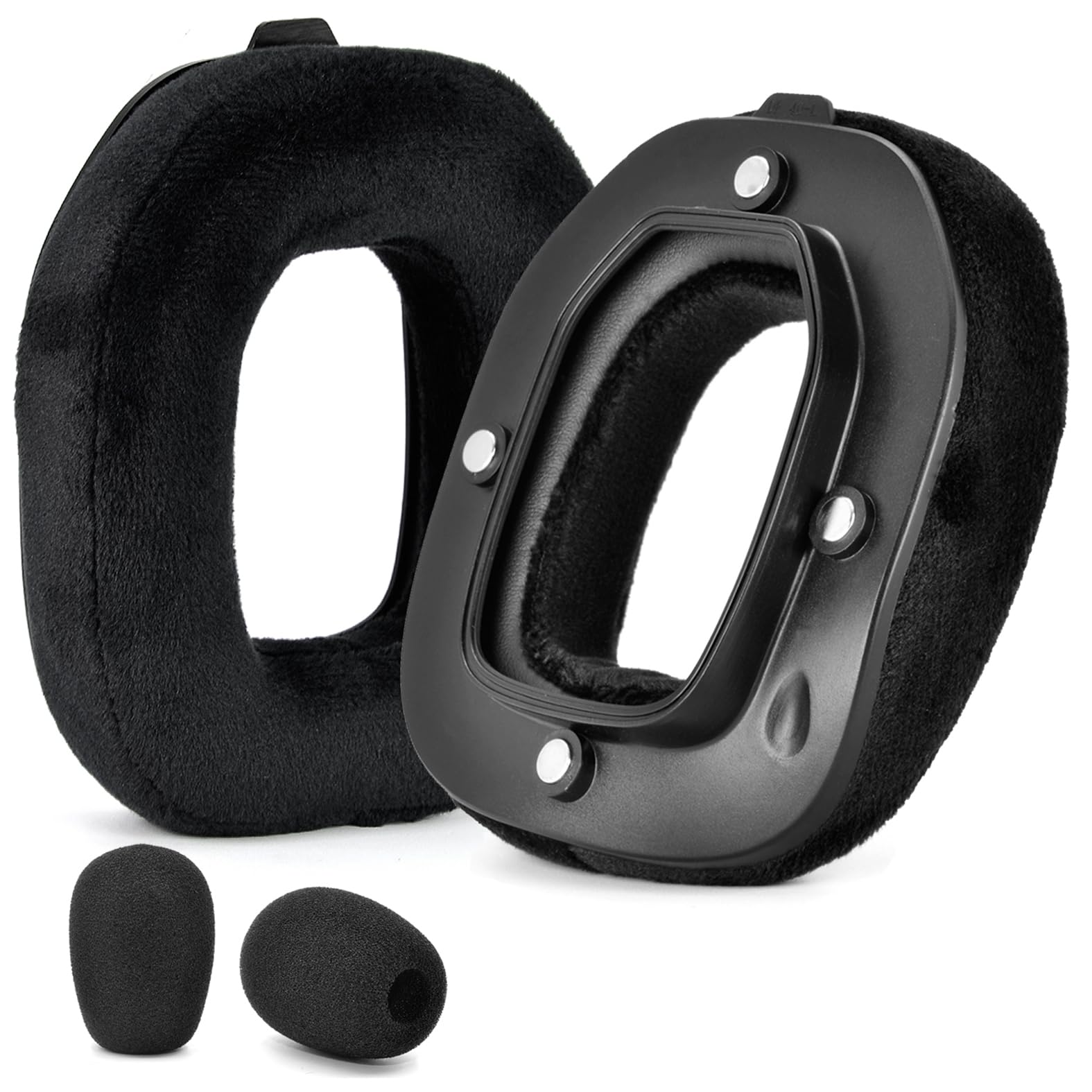 A40 TR Ear Pads and Microphone Foam- defean Replacement Cushions Compatible with Astro A40 TR Headset,Ear Cushions, Upgrade High-Density Noise