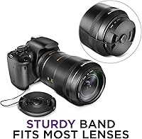 Vista 5 de Soporte para tapa de lente Altura Photo 5 piezas + paño de limpieza Premium MagicFiber.