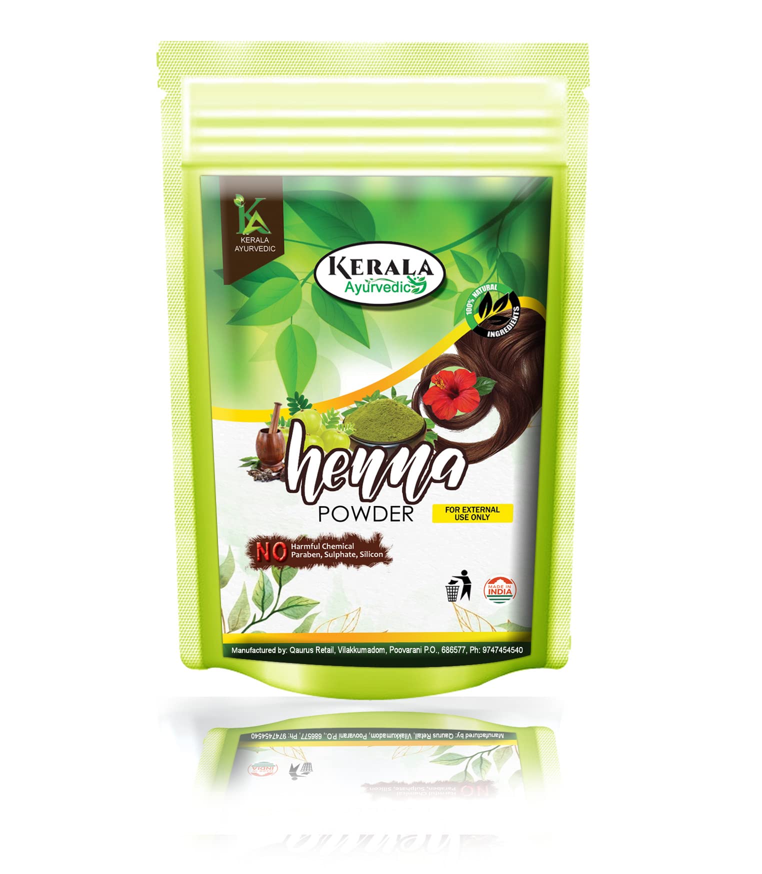 100% Pure & Organic Natural Henna Leaf (Mehandi) Powder for Hair Colour & Hair Care | 100 GM |, Henna-picture-57