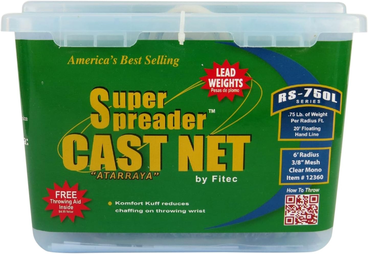 RS750L Super Spreader Cast Net