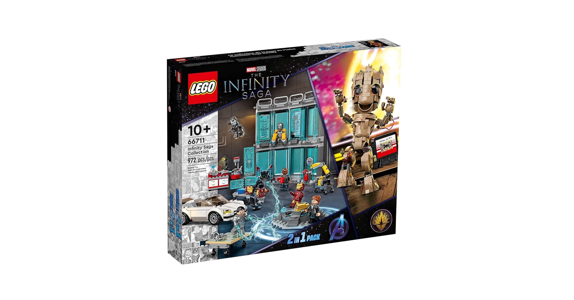 Amazon.com: LEGO The Infinity Saga: Marvel Baby Groot & Iron