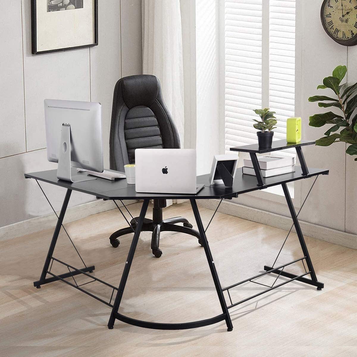 Buy Computer Desk FurnitureR Modern L Shaped Corner Gaming Desk