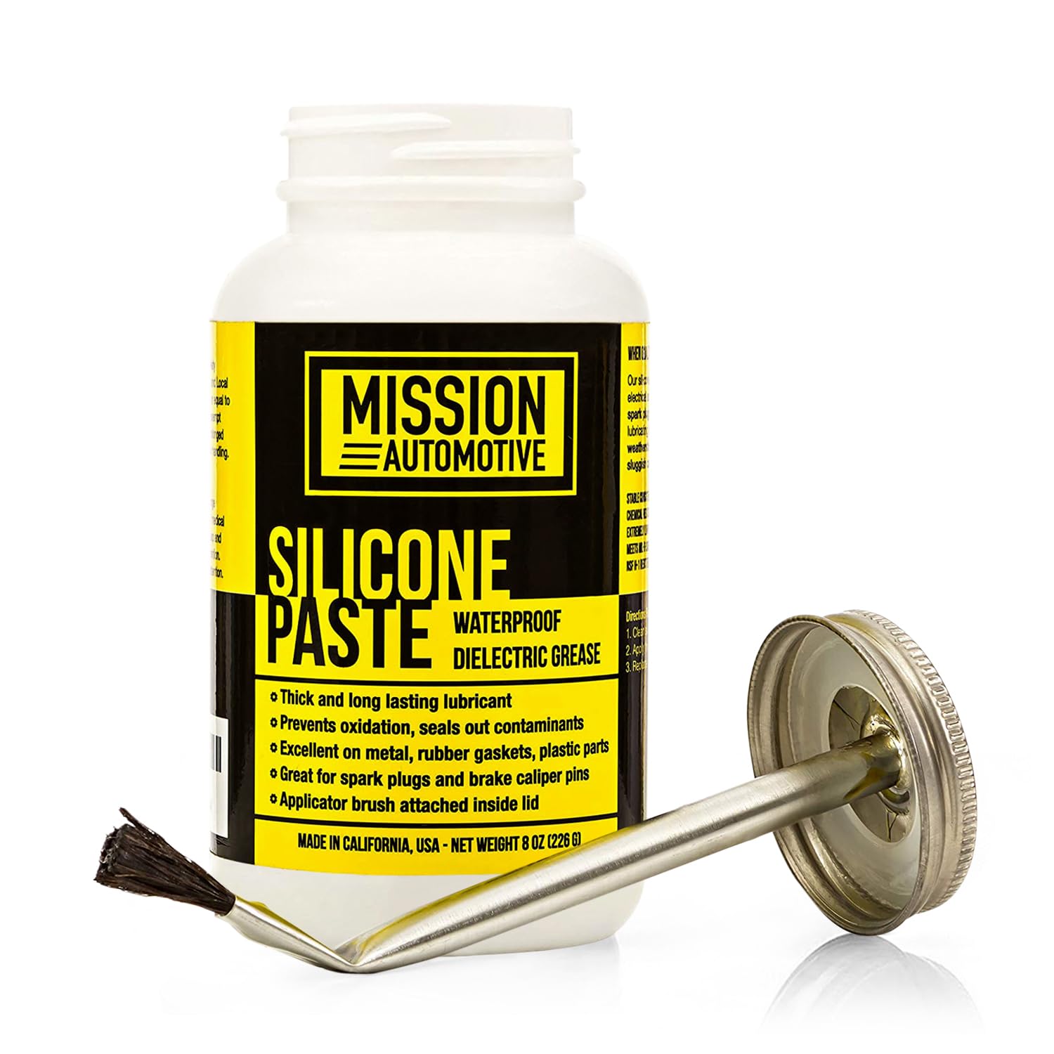 Silicone Dielectric Grease Paste - Voltage Protection & Electrical Grease - 8 Oz, Made in USA