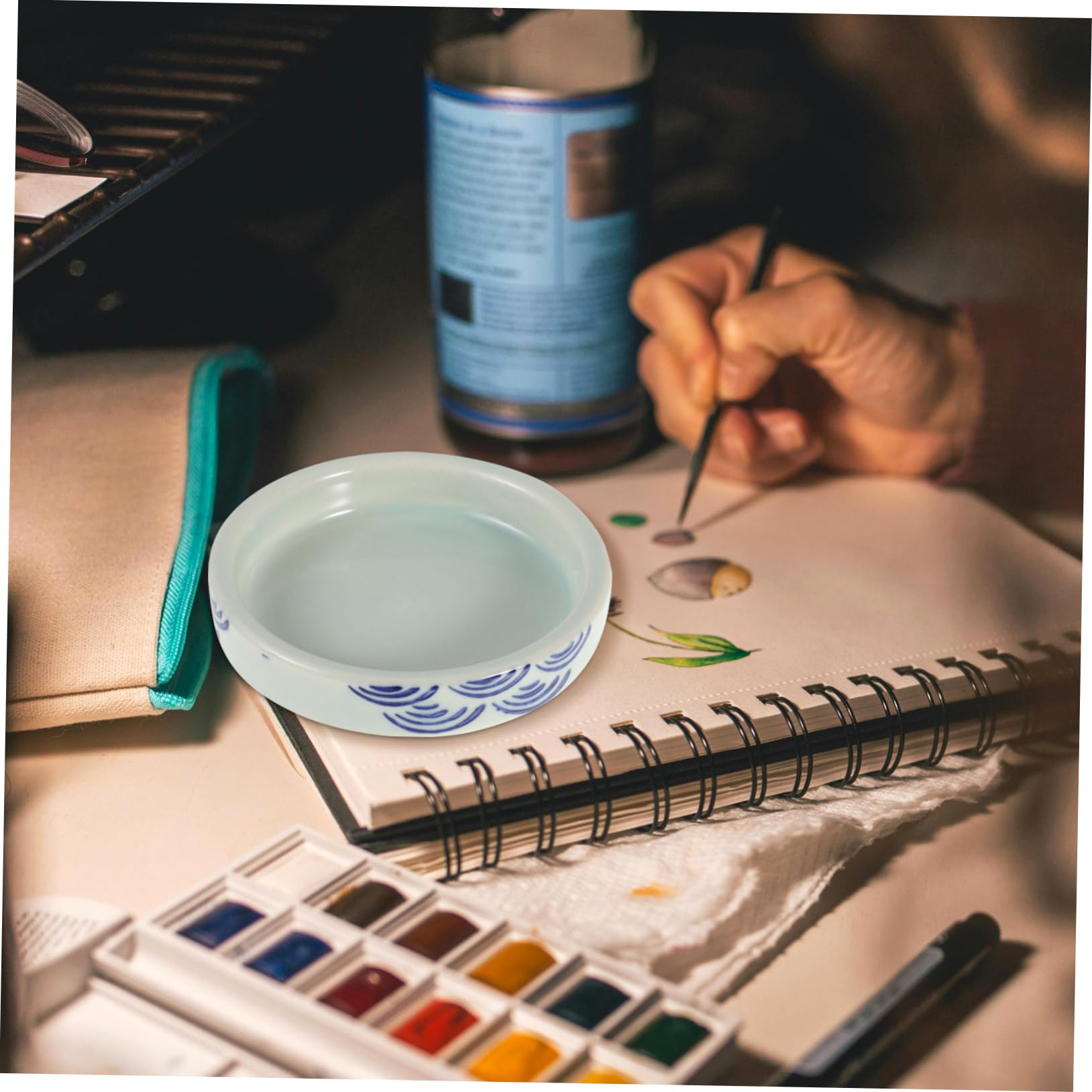 5capa De Pintura Apilable De Tapa para Acuarela Mezcla De Pigmentos para Pintura y Arte