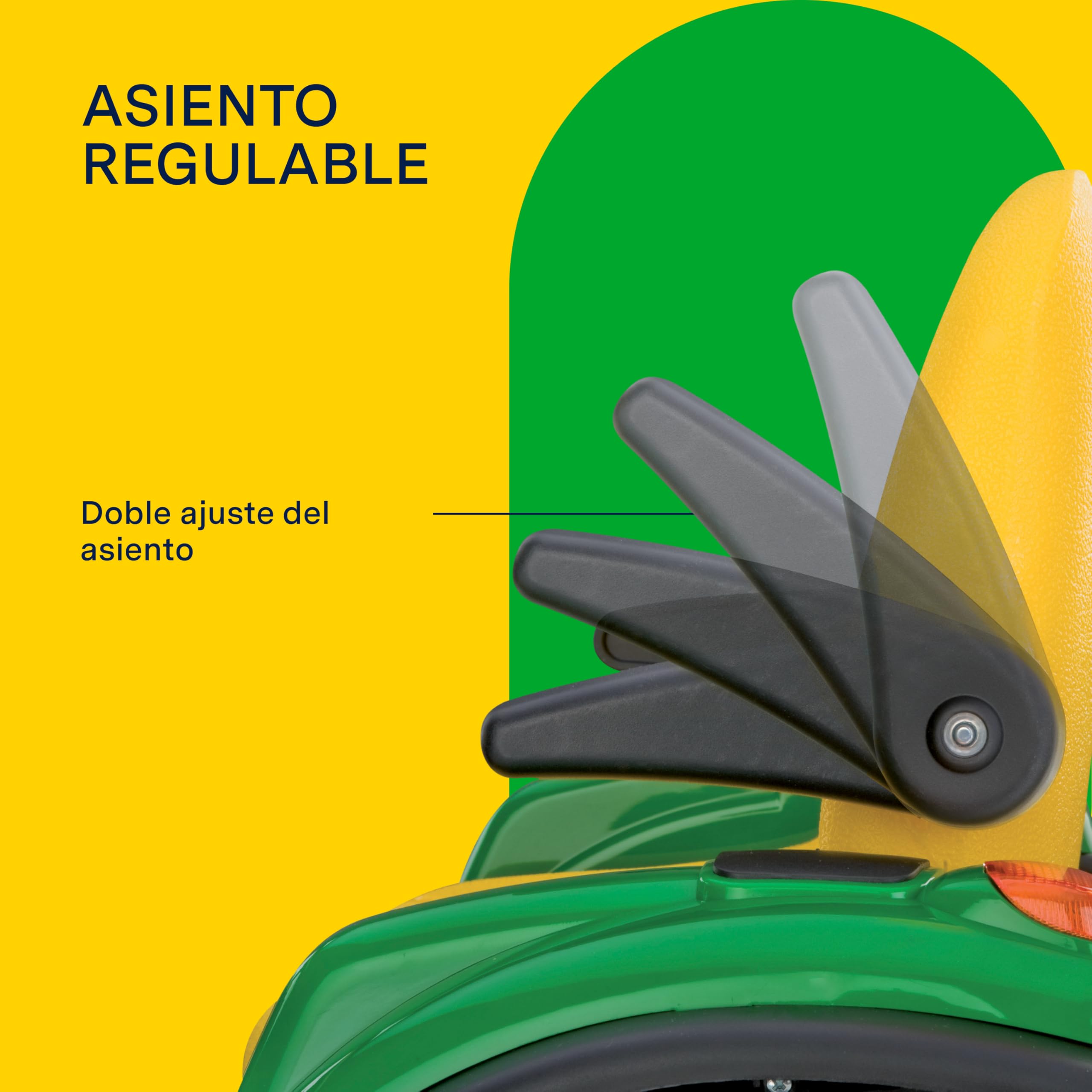 Peg Perego OR0047 - John Deere, tractor eléctrico con remolque, 12V