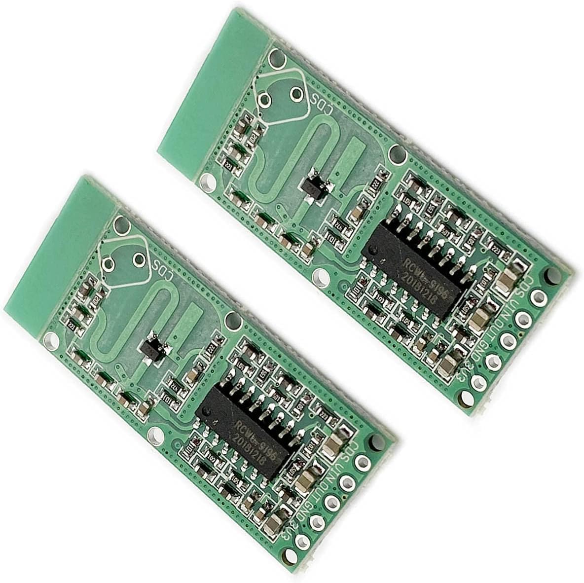 WireAndKits 2pcs RCWL-0516 Microwave Radar Motion Detection Human Body Sensor Module Induction Switch for ESP8266 Nodemcu Wemos, Raspberry PI