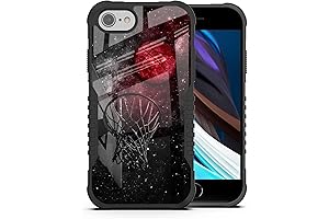 Cool iPhone SE 2022 Case with Basketball Universe Design