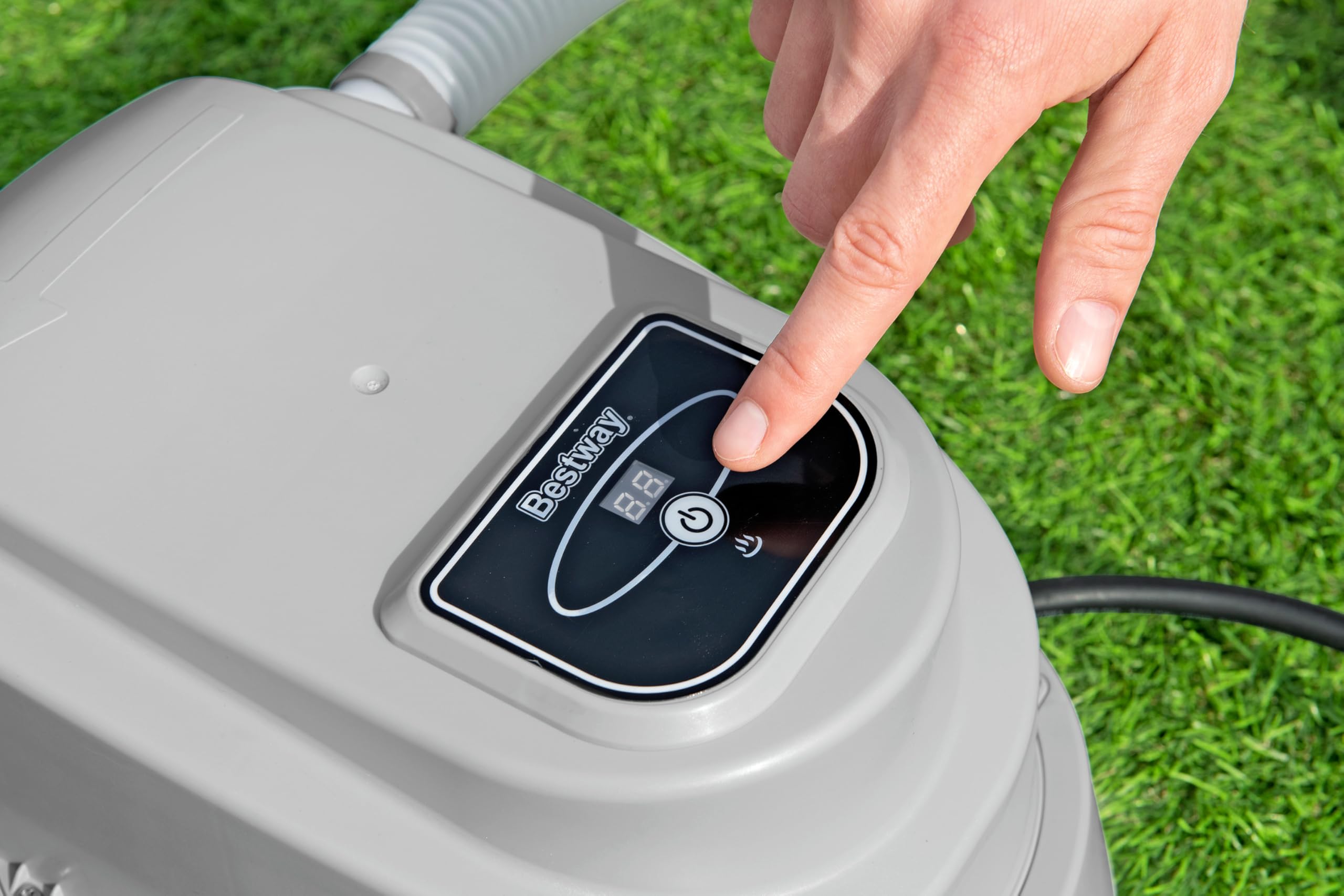 Bestway Poolheizung 2.800 W Digital gesteuert für Pools 1.520-17.035 l 40 °C