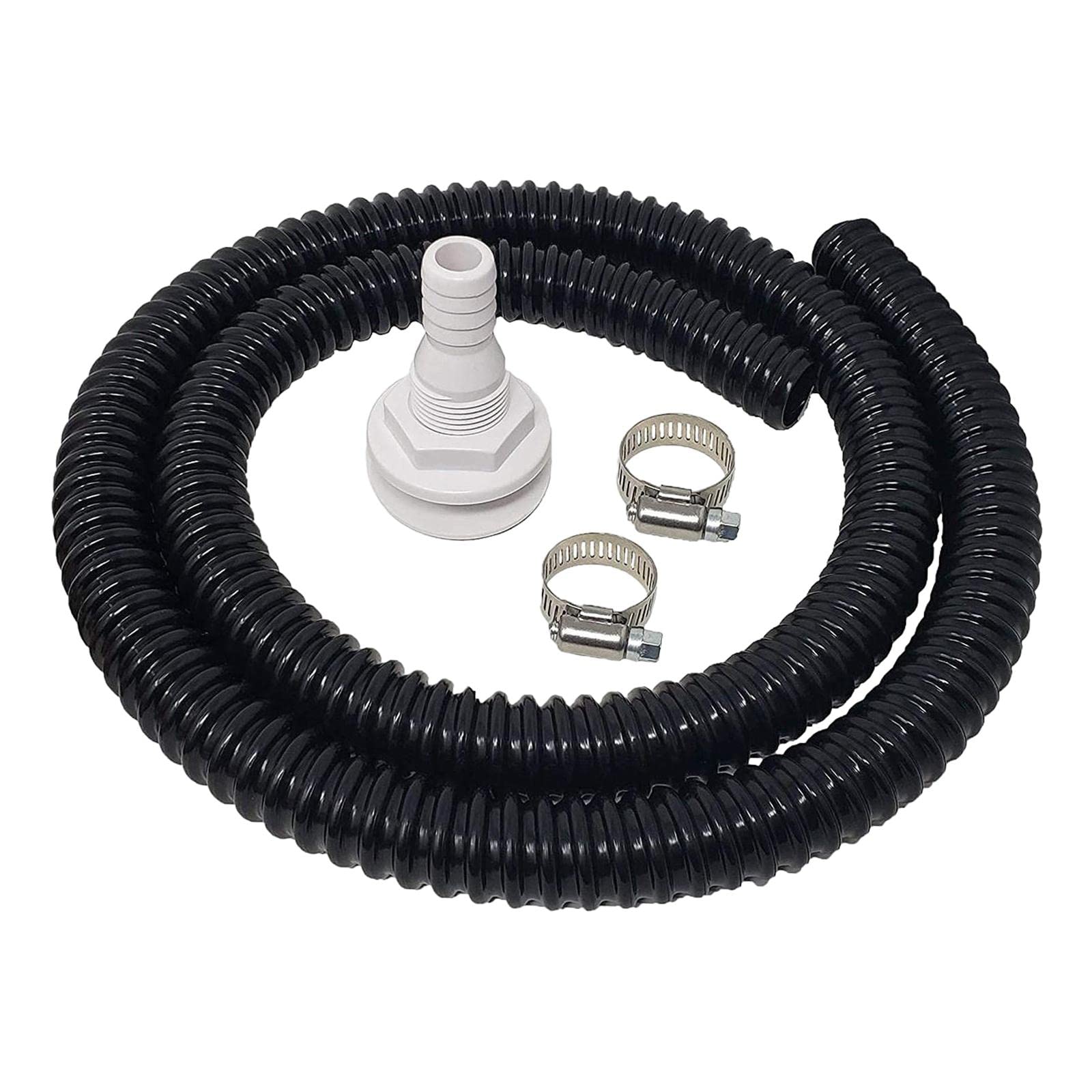 Kit d'installation de Pompe de cale, Tuyau de Pompe de PVC de 6 Pieds de Long pour Bateaux, Prises 29mm