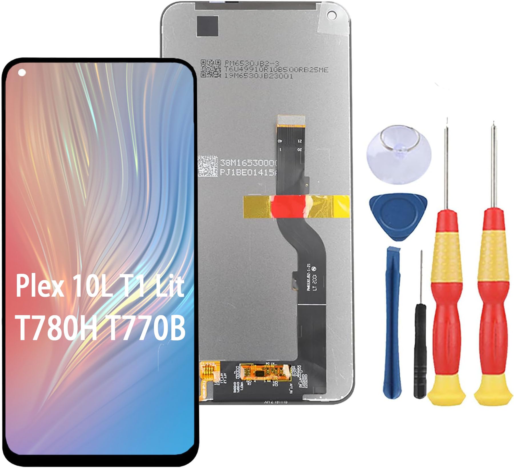 Écran LCD compatible TCL Plex 10L T1 Lite T780H T770B bloc complet - 2