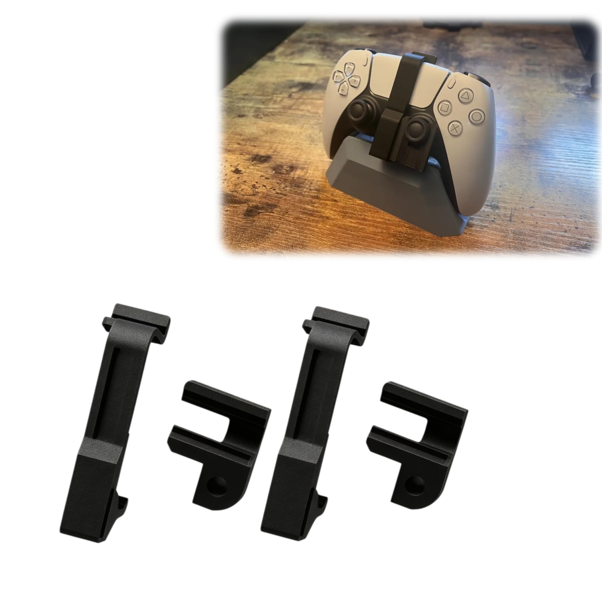 Compatible with PS5 DualSense Controller Golf Swing Guide Attachment, Straight Shot Assist Accessory for Golf Video Games, Precision Analog Stick Training Aid, Easy Snap-On Controller Attachment