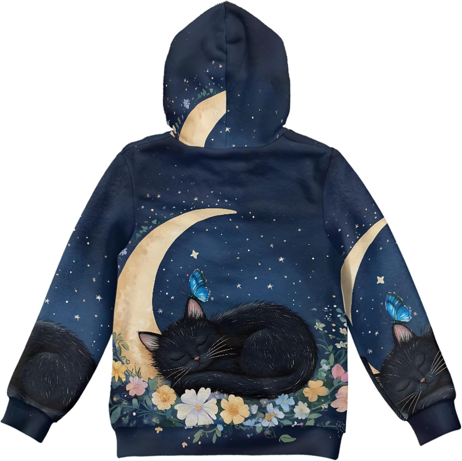 AmzPrint Girls' Half Zip Fleece Hoodies Long Sleeve Fashion Pullover Back To School Hoodies For Kids Girls