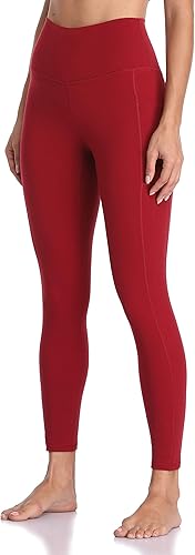 Colorfulkoala Pantalones deportivos de yoga, de tiro alto, para mujer, 78de longitud, leggings con bolsillos