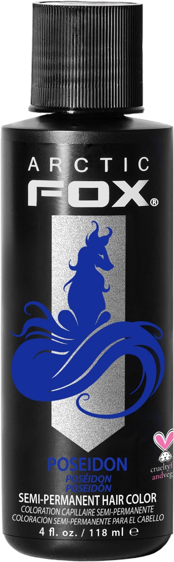 Arctic Fox 100%ヴィーガンPoseidon 118 ml セミパーマネント・ヘアカラー