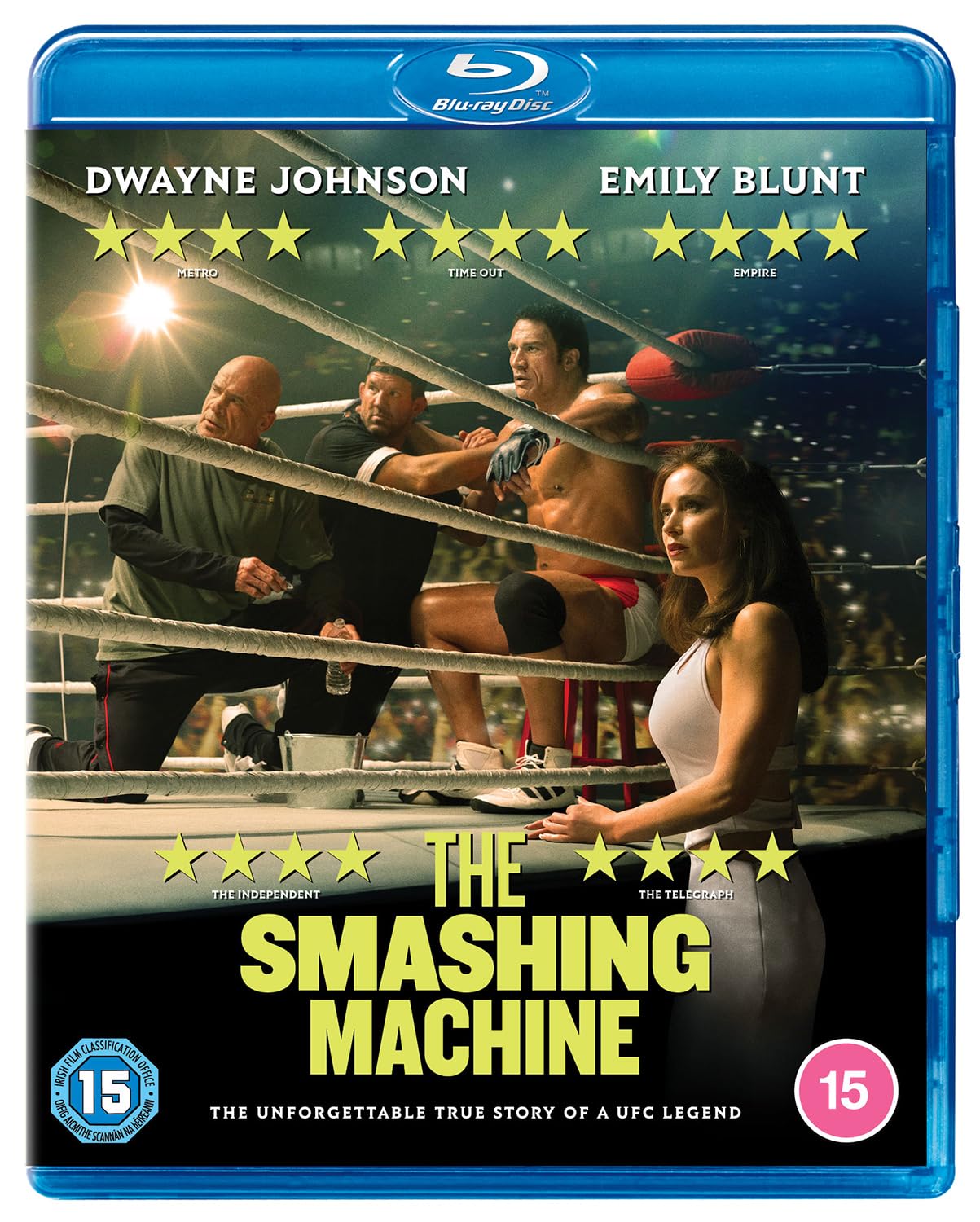 THE SMASHING MACHINE BLU-RAY