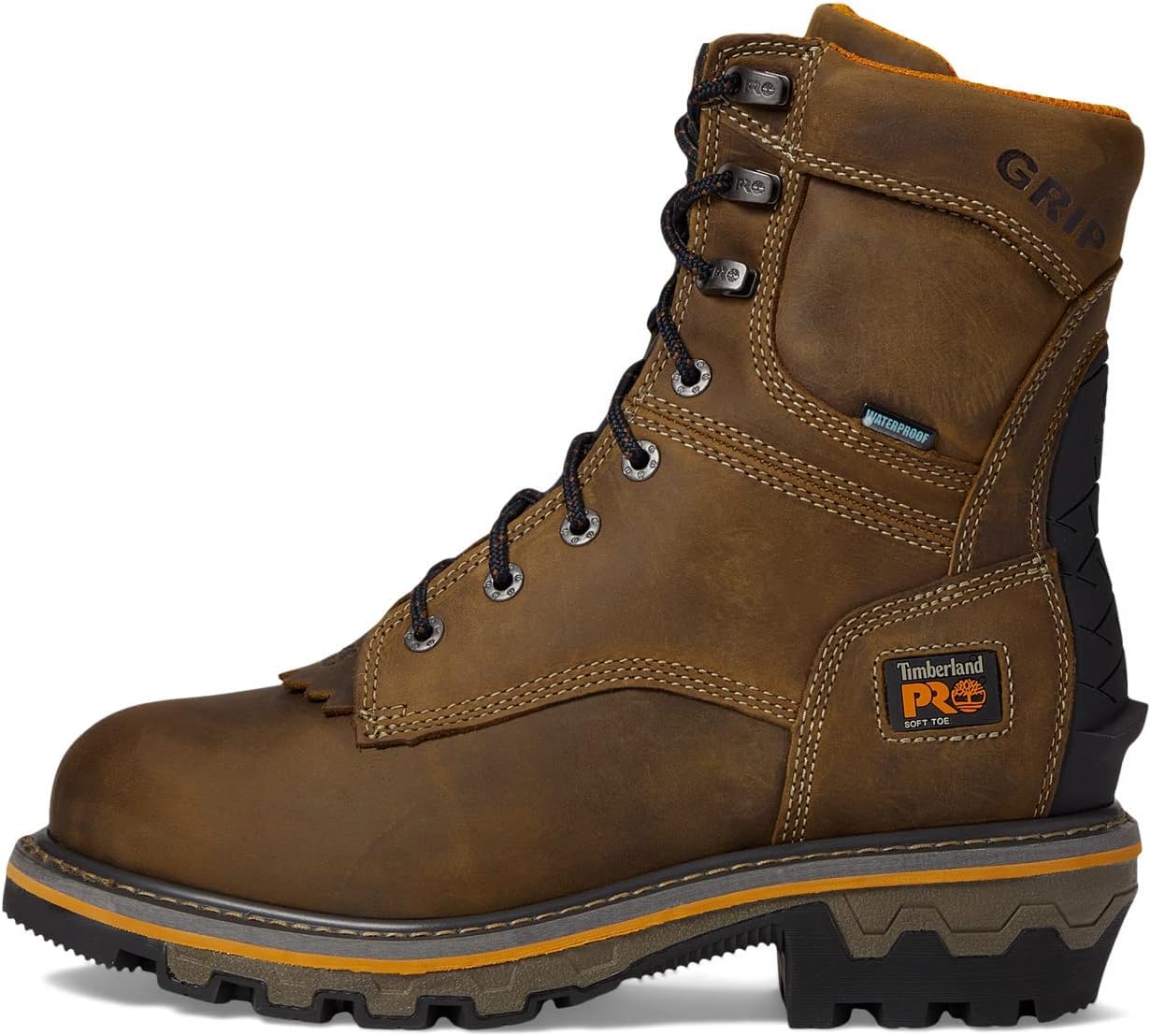 Timberland PRO mens Boondock Hd Logger 8" Soft Toe Waterproof