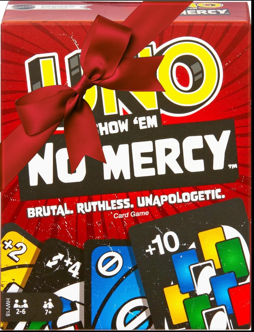 No Mercy Card Game with Playing Guide Special Rules and Tougher