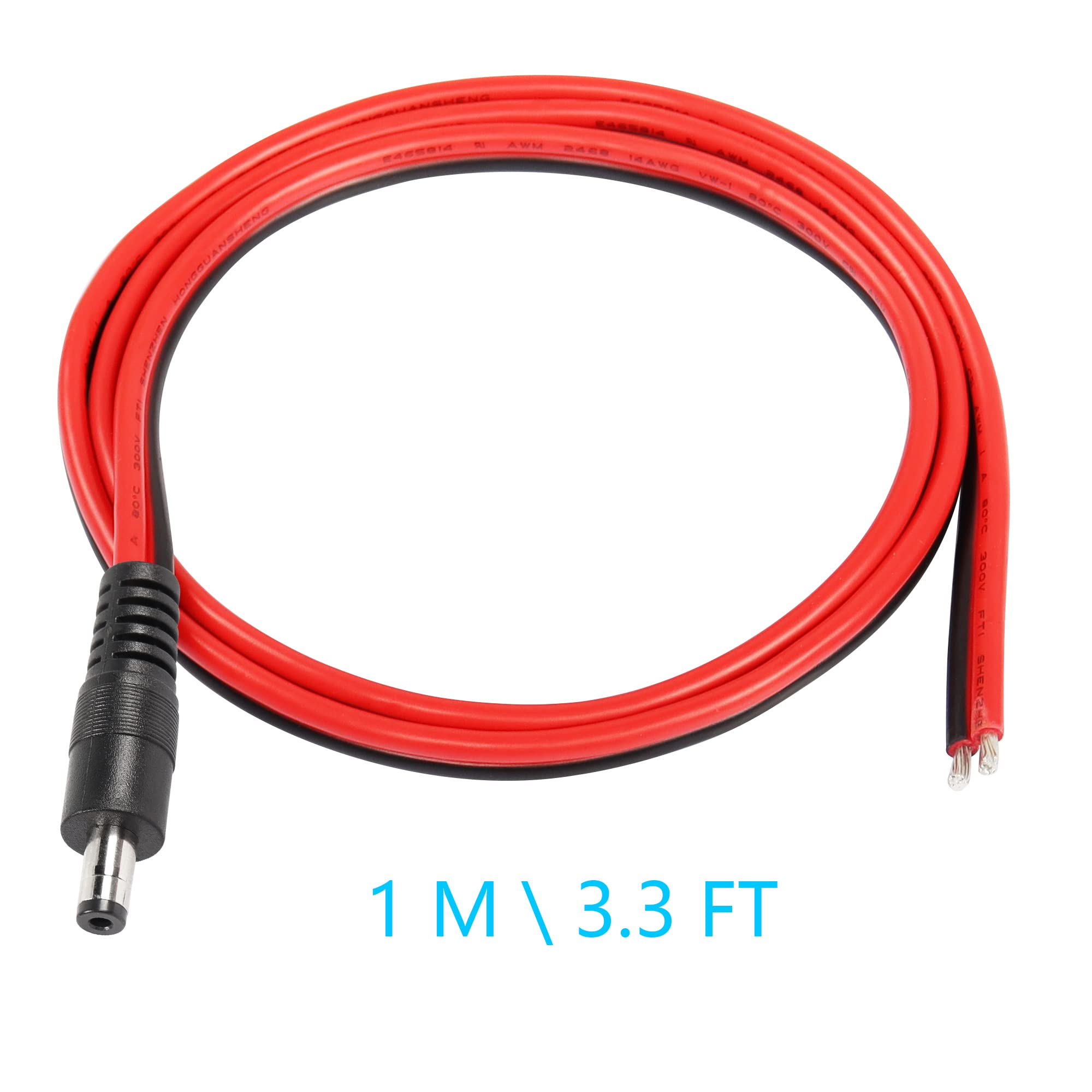 デリ5くん Amazon.co.jp: CERRXIAN DC5521電源ピグテールケーブル 14AWG