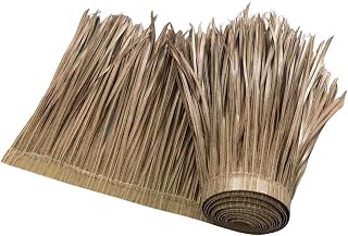 B Baosity Palm Thatch Roll Straw Roof Thatch Artificial Trimming 39.37inchx19.69inch Straw Mats Grass Thatch Roll Hut Thatch for Party, Deck, Fence Huts Roof