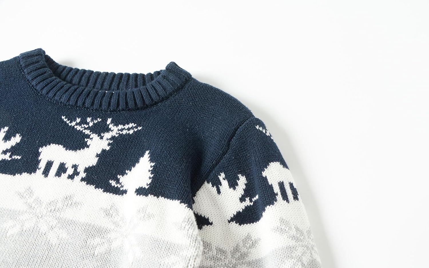 Mud Kingdom Boys Christmas Sweaters Xmas Reindeer Clothes - Image 6