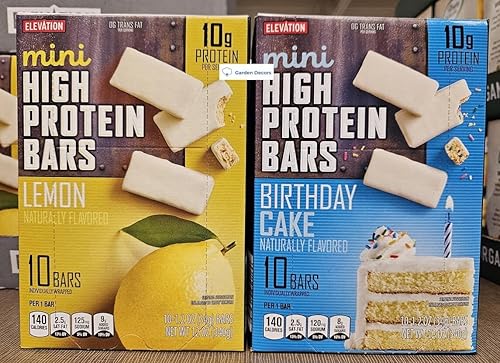 Generic Elevation Mini High Protein Bars Lemon & Birthday Cake