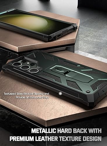 Miniatura 10 de Poetic Spartan - Funda para Samsung Galaxy S23 Ultra 5G de 6.8 pulgadas, protector de pantalla integrado funciona con identificación de huellas