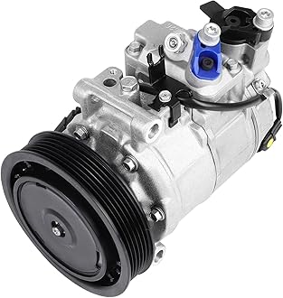 SCITOO AC Compressor fit for Audi for A6 2.8L 3.2L 2006-2011, Air Conditioning Compressor fit for Audi for Q5 3.2L 2009-2012, for Audi for S5 3.0L 2010-2012 CO 29098C 4F0260805AB 4F0260805AF