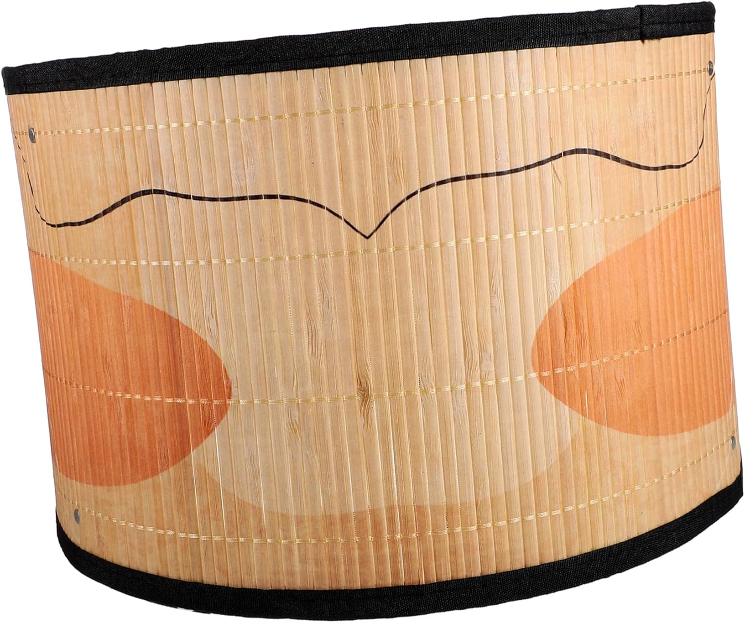 ARTIBETTER Ceiling Lamp Shade Vintage Pendant Light Cover Natural Material Artistic Pattern Easy to Install Decorative Lighting for Home