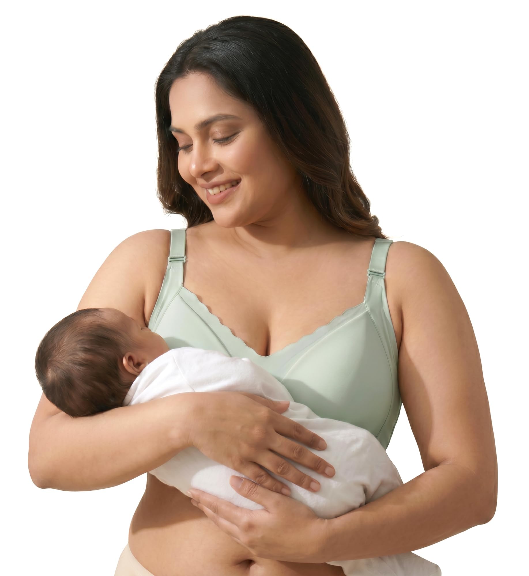 khwaish store New Women Maternity Bras Soft Cotton Pregant Mother Baby Feeding Bras Ladies Size(34 Till 42) Pack of 1-picture-22