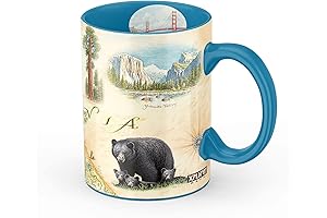 Xplorer Maps California State Map Ceramic Mug: Your Daily Dose of Local Pride