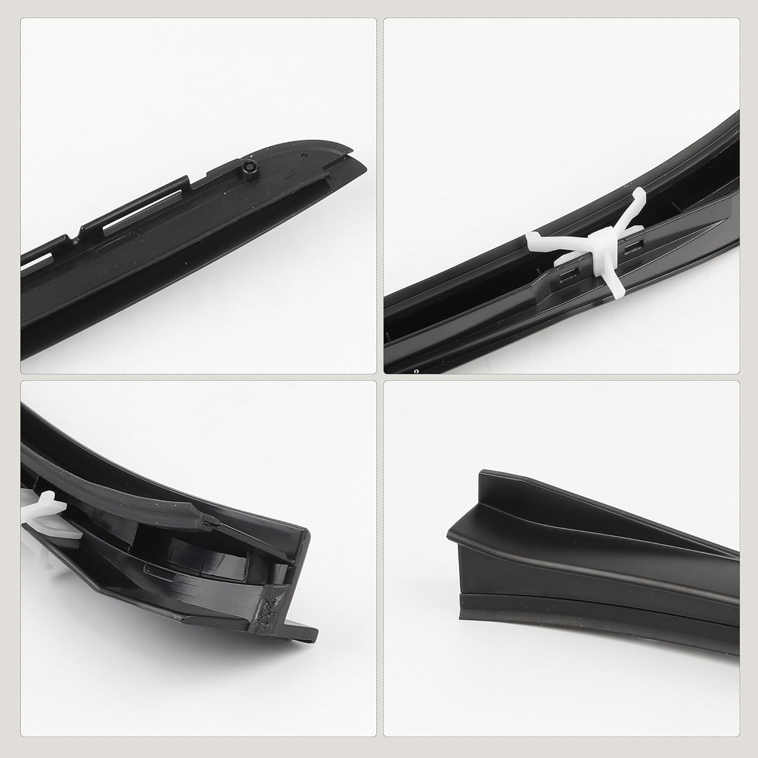 A Pillar Windshield Trim Molding Garnish Assembly Compatible with 2009-2015 Honda Pilot Left and Right Side Window Molding 73152-SZA-A01ZA 73162-SZA-A01ZA