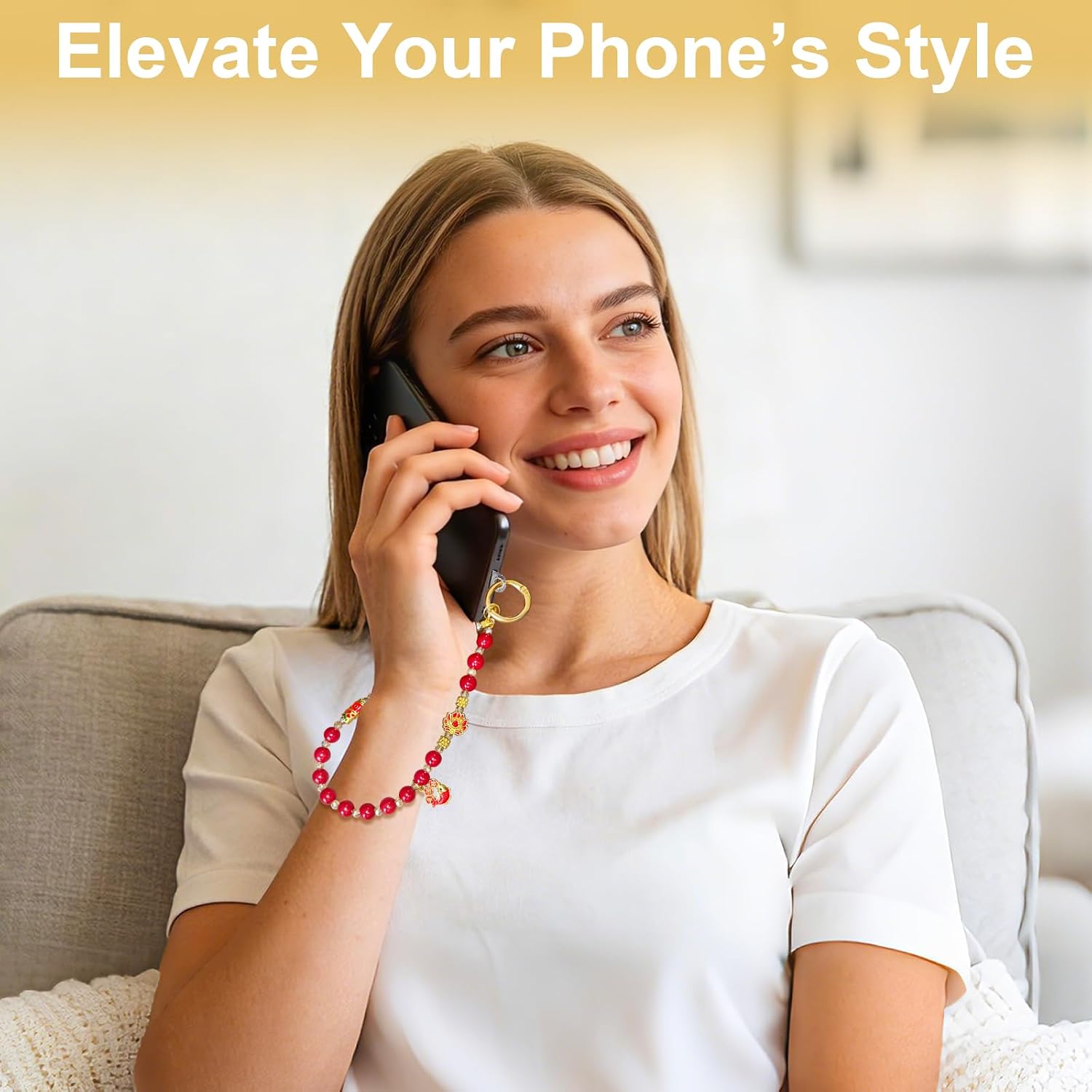 Phone Wrist Strap – Versatile Phone Lanyard, Bag Charm, and Keychain image 2