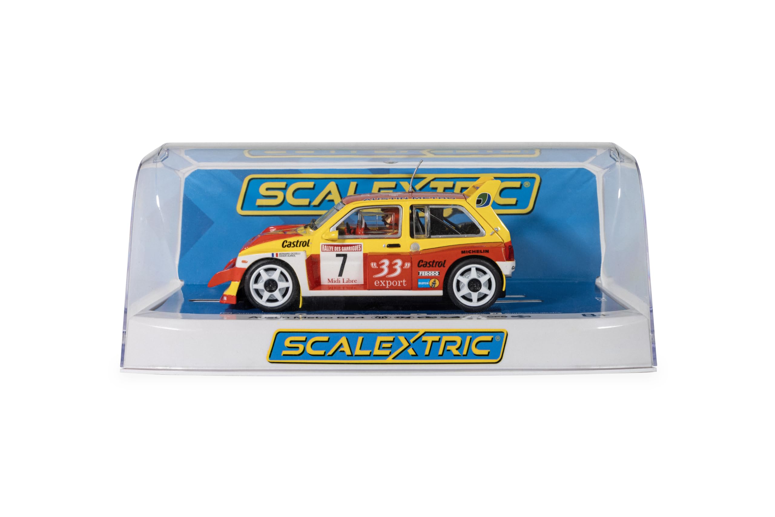 Scalextric C4668 Austin Metro 6R4 - Didier Auriol, Slot Cars - Street & Rally, for ages 18+