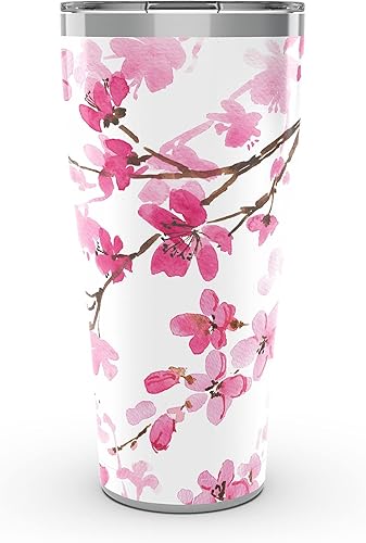 Miniatura 9 de Tervis Vaso aislado de doble pared Sakura con aislamiento de doble pared con diseño de flor de cerezo japonés, mantiene las bebidas frías y