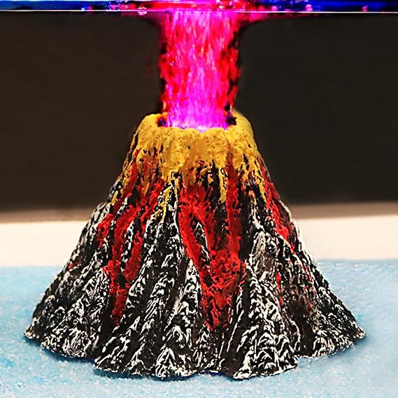 Uniclife Aquarium Volcano Ornament Kit