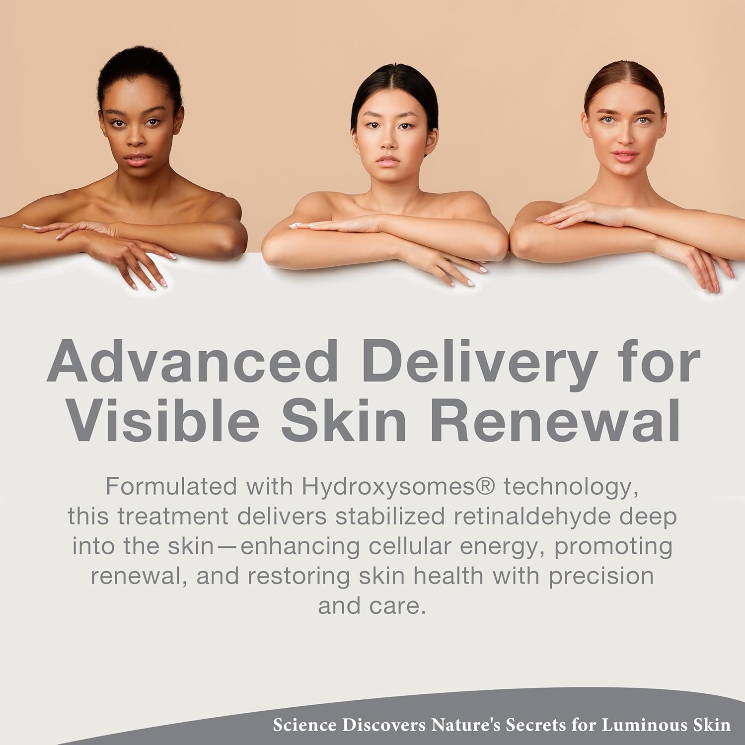 Lira Clinical PRO Retinal-Plus Treatment - Retinol Cream with Hyaluronic Acid, Salicylic Acid & Vitamin C - Helps Reduces Fine Lines & Wrinkles - All Skin Types - 1 fl oz